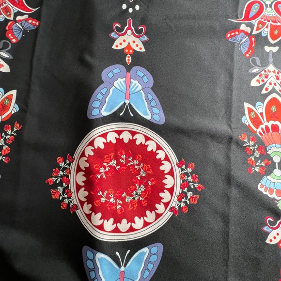 NWOT๐ Retro Design Cotton Mix Maxi A- Line Sleeveless Dress - Picture 12 of 15